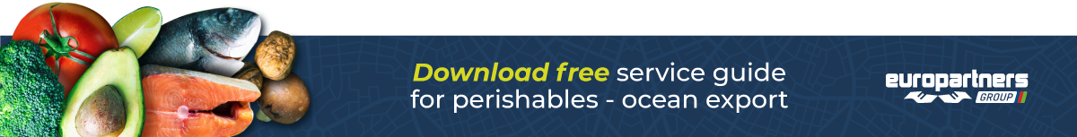 Download free our guide for perishables - ocean export
