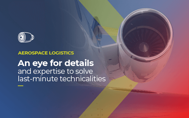 Over the picture of a GE CF 34-3 turbine engine, it is written an eye for details and expertise to solve last-minute technicalities